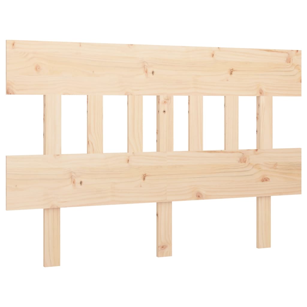 Sengegavl 123,5x3x81 cm heltre furu