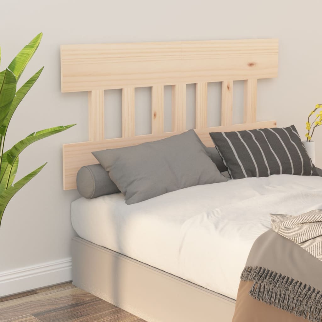 Sengegavl 143,5x3x81 cm heltre furu