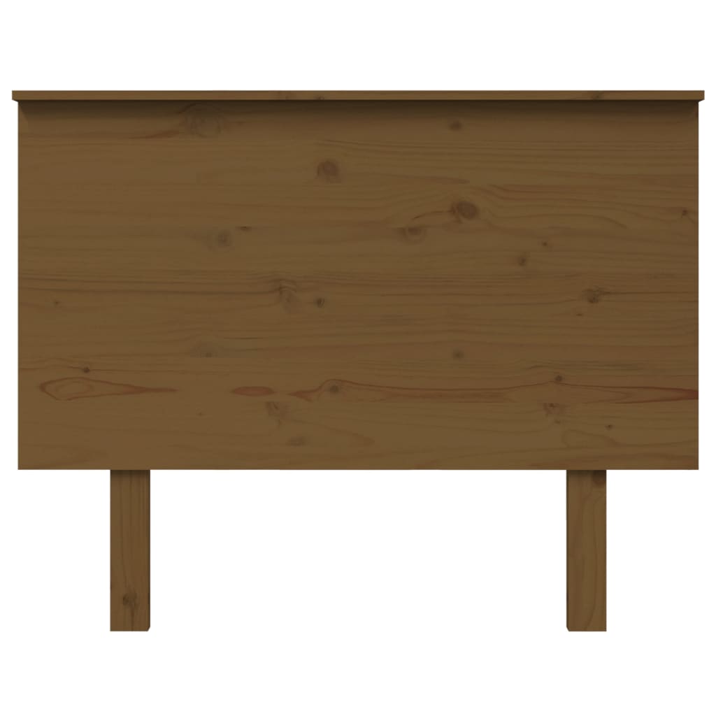 Sengegavl honningbrun 104x6x82,5 cm heltre furu