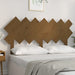 Sengegavl honningbrun 141x3x80,5 cm heltre furu