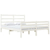Sengeramme hvit heltre furu 120x190 cm Small Double