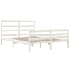 Sengeramme hvit heltre furu 120x190 cm Small Double