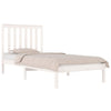 Sengeramme hvit heltre furu 75x190 cm Small Single