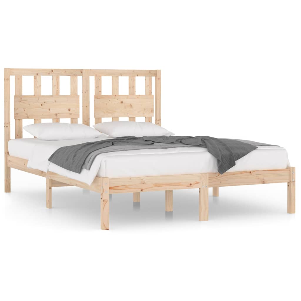 Sengeramme heltre furu 200x200 cm