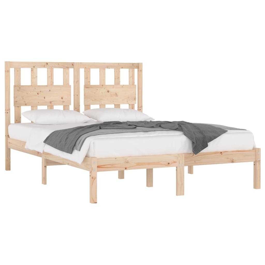 Sengeramme heltre furu 200x200 cm