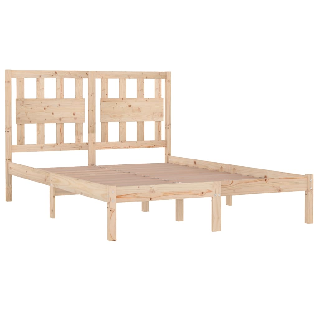Sengeramme heltre furu 200x200 cm