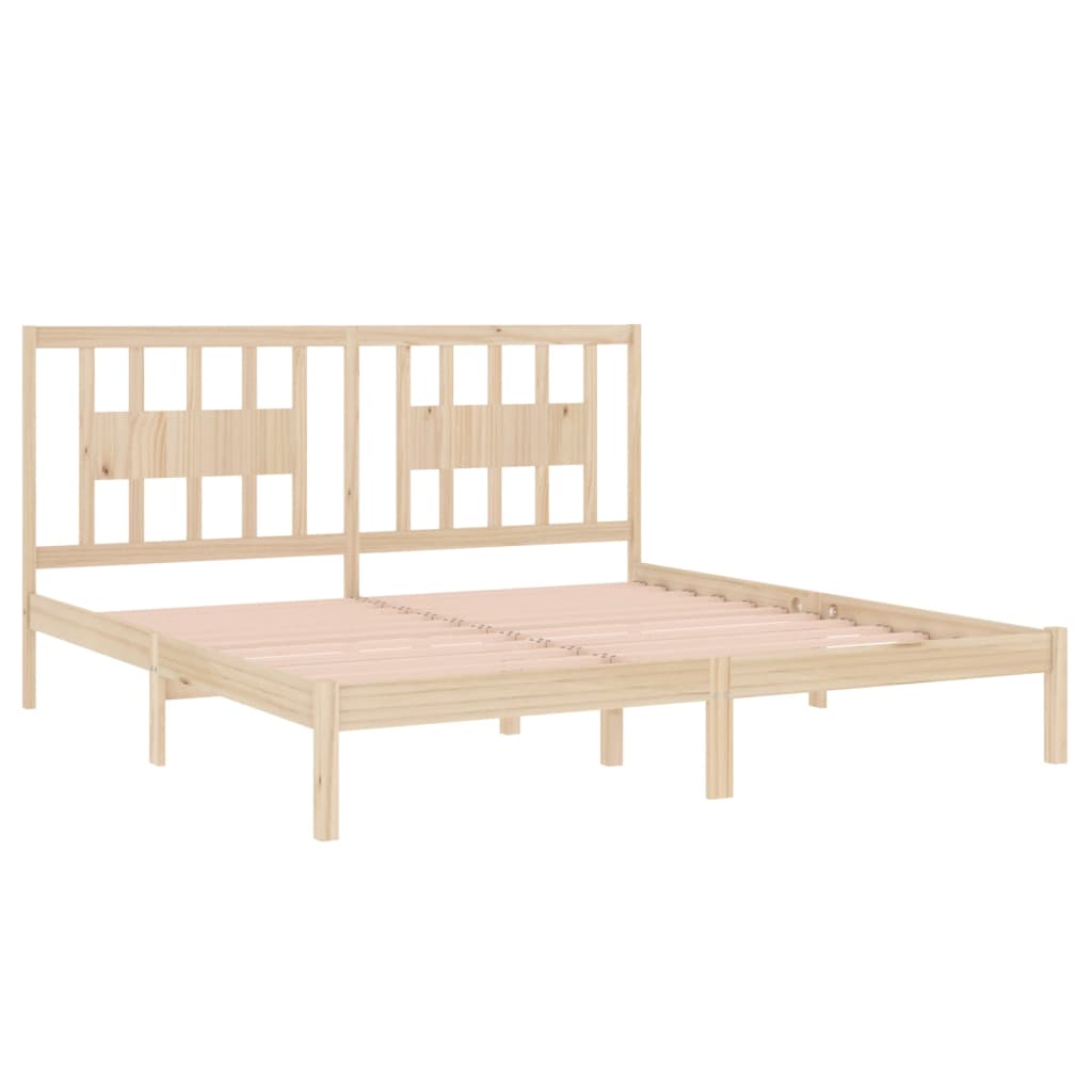 Sengeramme heltre furu 200x200 cm