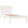 Sengeramme hvit heltre 75x190 cm Small Single