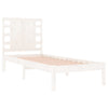 Sengeramme hvit heltre 75x190 cm Small Single