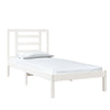 Sengeramme hvit heltre 75x190 cm Small Single