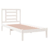 Sengeramme hvit heltre 75x190 cm Small Single