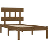 Sengeramme honningbrun heltre 100x200 cm