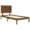 Sengeramme honningbrun heltre furu 100x200 cm