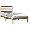 Sengeramme honningbrun heltre furu 100x200 cm