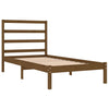Sengeramme honningbrun heltre furu 100x200 cm
