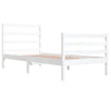 Sengeramme hvit heltre 90x200 cm