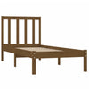 Sengeramme honningbrun heltre furu 100x200 cm