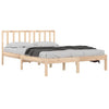 Sengeramme heltre furu 200x200 cm