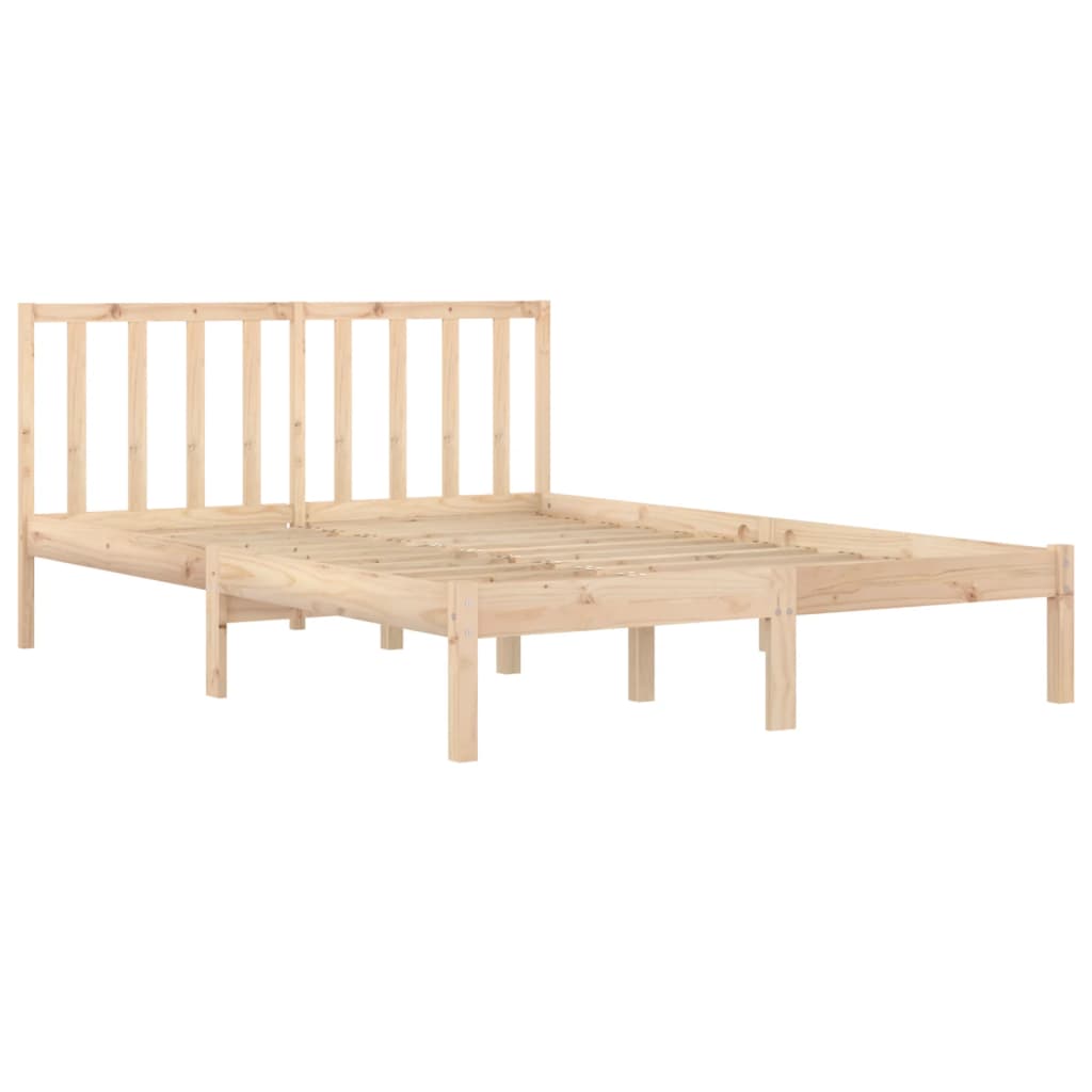 Sengeramme heltre furu 200x200 cm