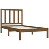 Sengeramme honningbrun heltre furu 100x200 cm