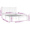 Sengeramme heltre furu 140x200 cm