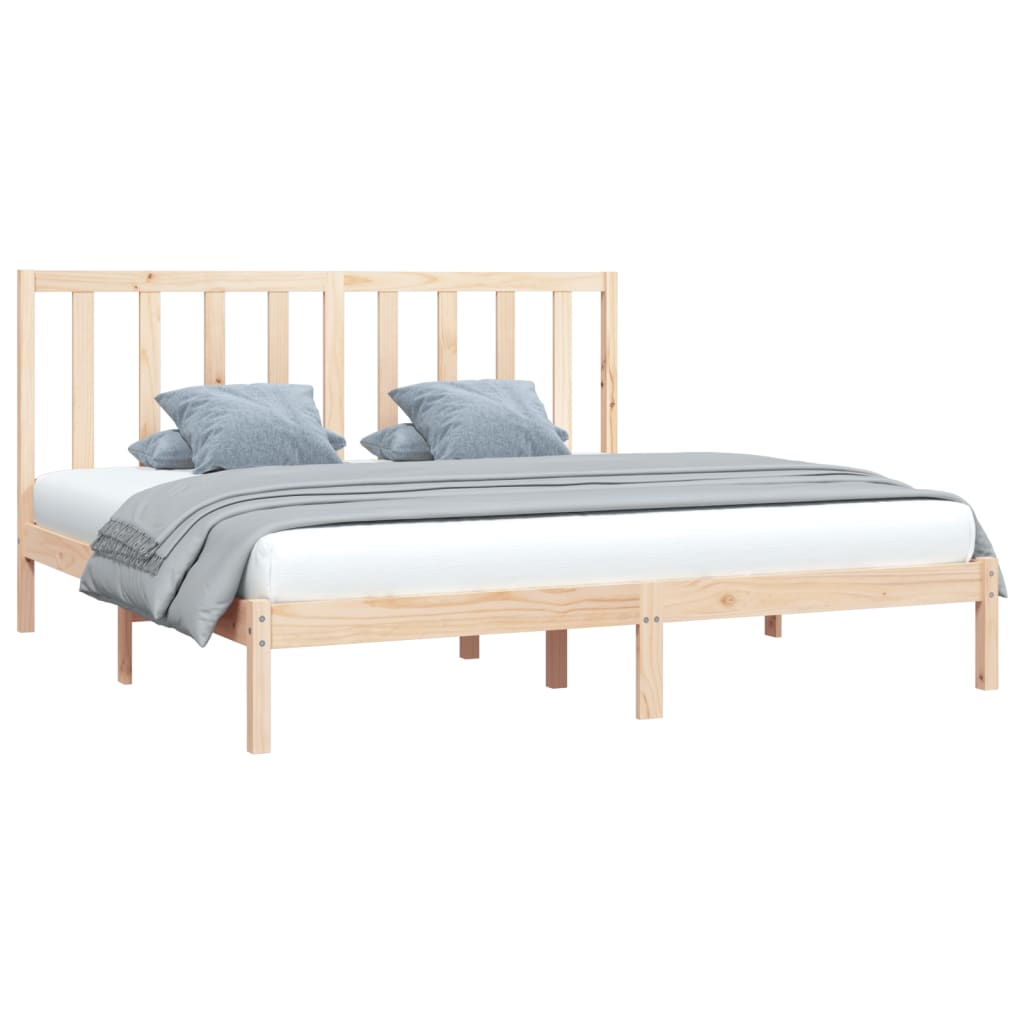 Sengeramme heltre furu 200x200 cm