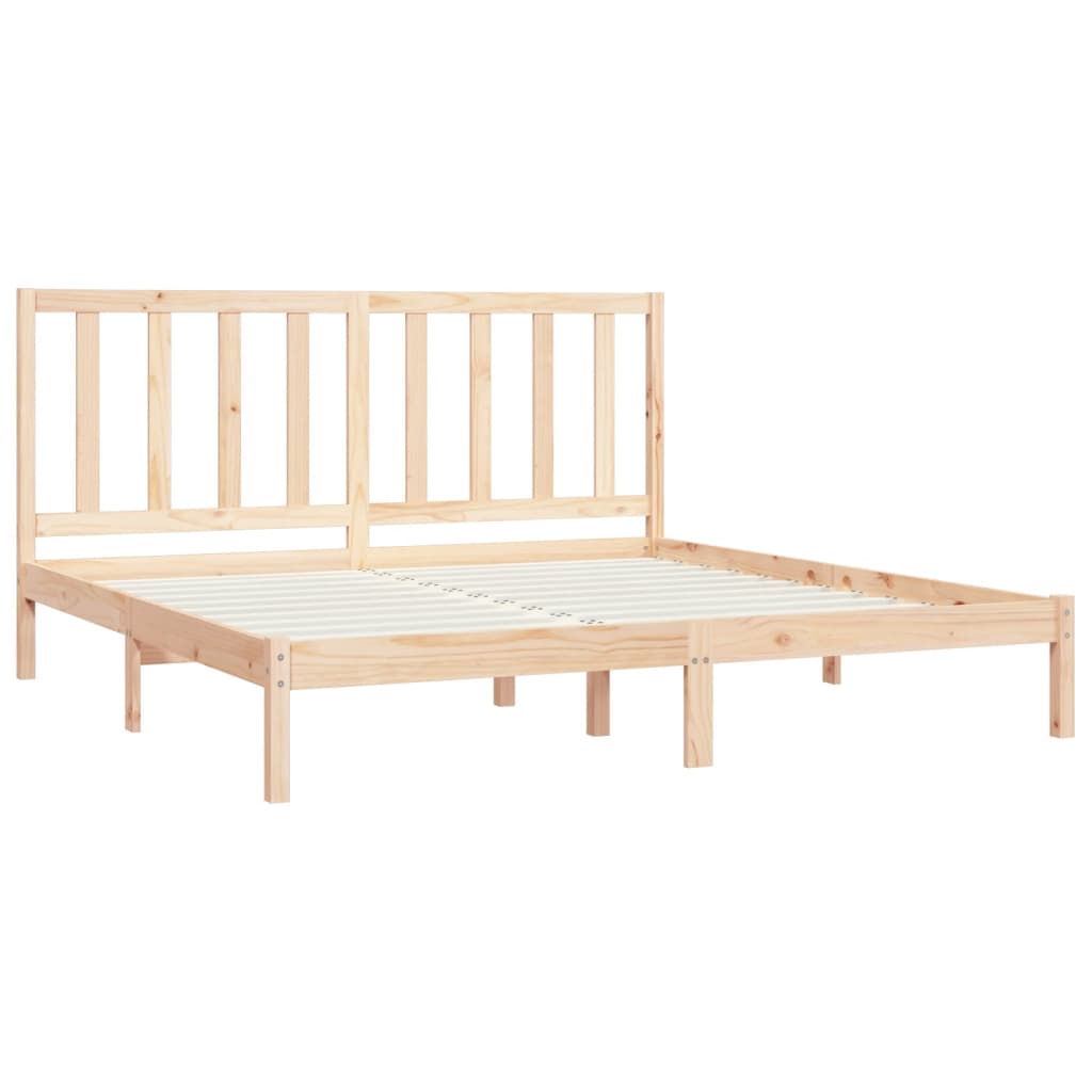 Sengeramme heltre furu 200x200 cm