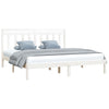 Sengeramme hvit heltre200x200 cm