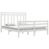 Sengeramme hvit heltre160x200 cm