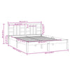 Sengeramme heltre 200x200 cm