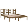 Sengeramme honningbrun heltre200x200 cm