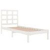 Sengeramme hvit heltre 90x200 cm