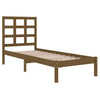 Sengeramme honningbrun heltre 100x200 cm