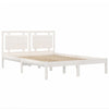 Sengeramme hvit heltre 140x200 cm