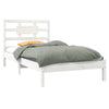 Sengeramme hvit heltre 90x200 cm