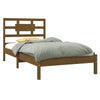 Sengeramme honningbrun heltre 100x200 cm