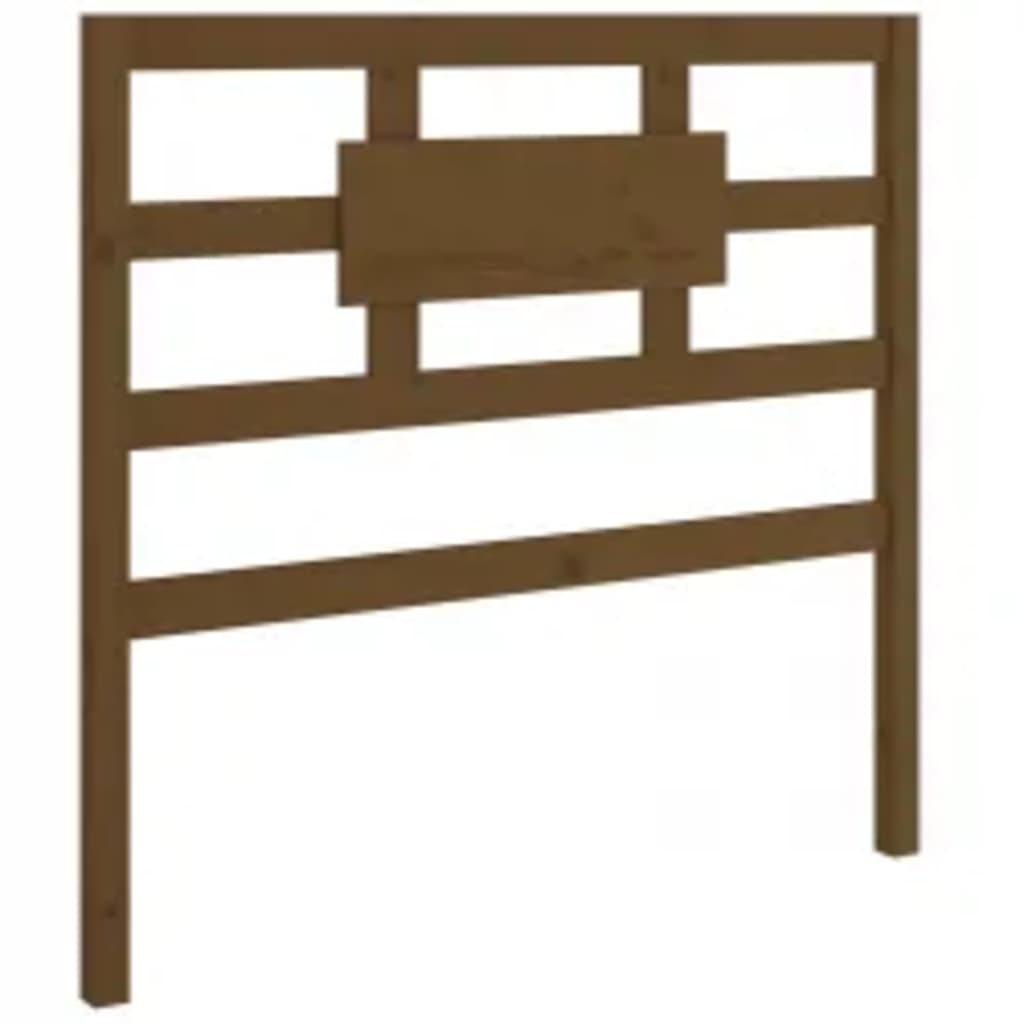 Sengeramme honningbrun heltre 100x200 cm
