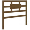 Sengeramme honningbrun heltre 100x200 cm