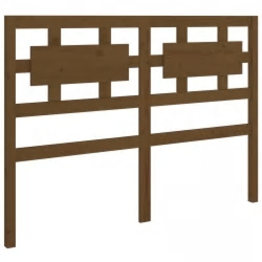 Sengeramme honningbrun heltre200x200 cm