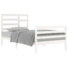 Sengeramme hvit heltre 100x200 cm