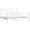 Sengeramme hvit heltre160x200 cm