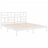 Sengeramme hvit heltre200x200 cm
