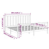Sengeramme med madrass 200x200 cm heltre furu