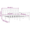 Sengeramme heltre furu 200x200 cm