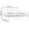 Sengeramme med madrass 200x200 cm heltre furu
