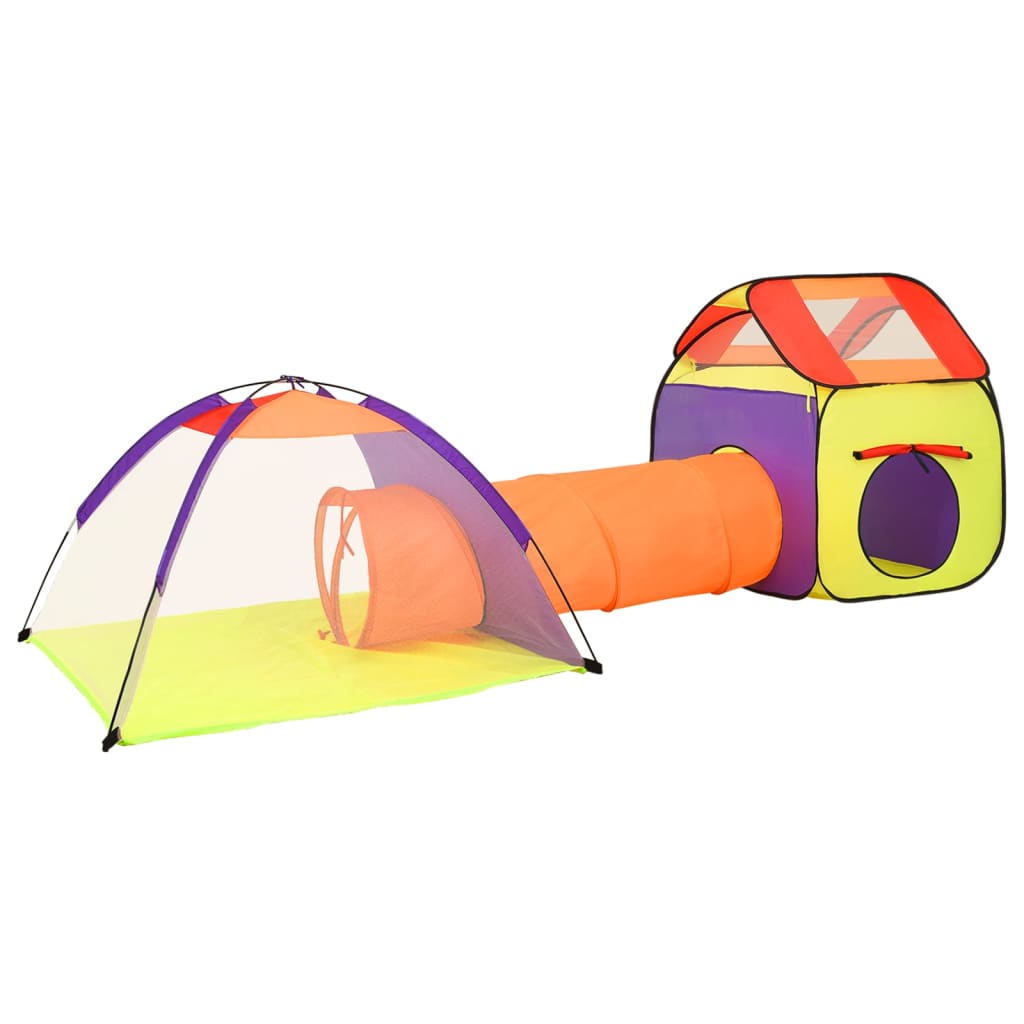 Leketelt for barn med 250 baller flerfarget 338x123x111 cm