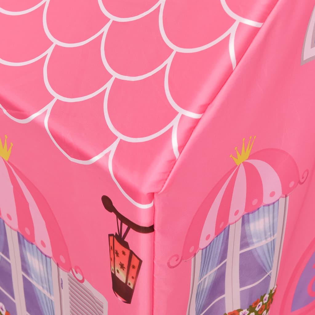 Leketelt med 250 baller rosa 69x94x104 cm