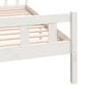 Sengeramme hvit heltre 150x200 cm King Size