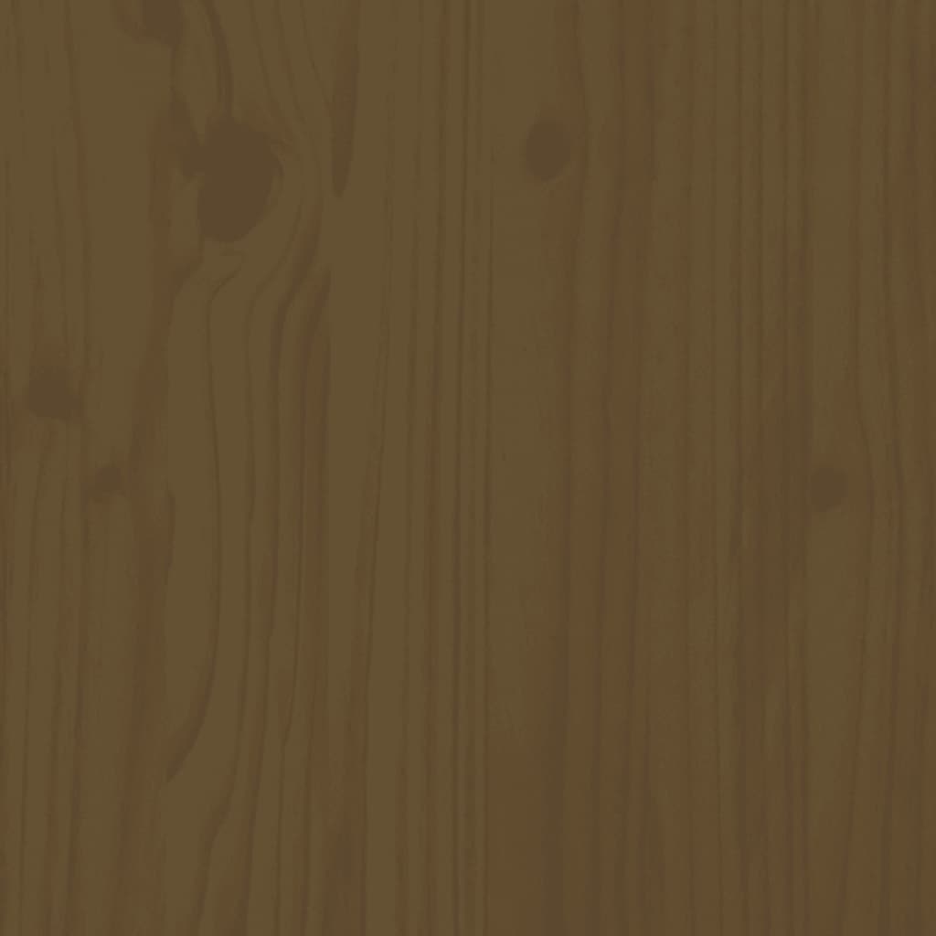 Sengeramme honningbrun heltre 150x200 cm King Size