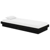 Sengeramme svart heltre 75x190 cm Small Single